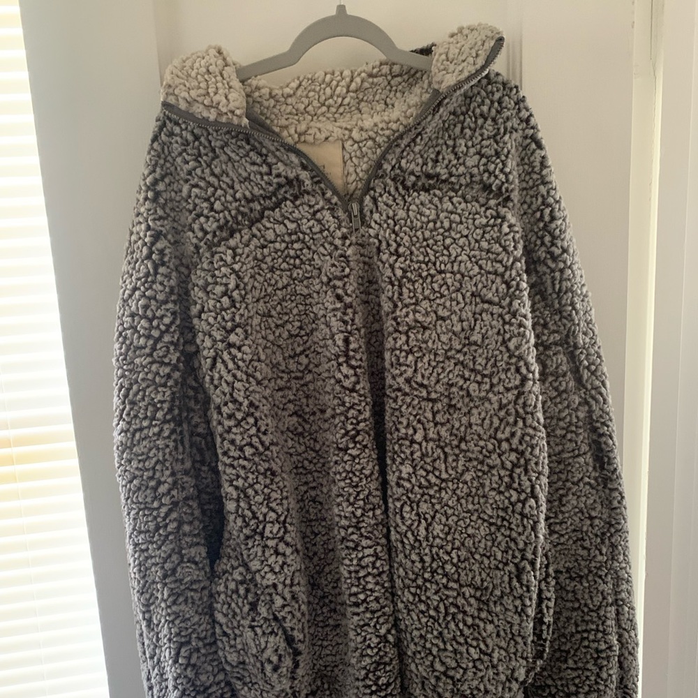 quarterzip sherpa